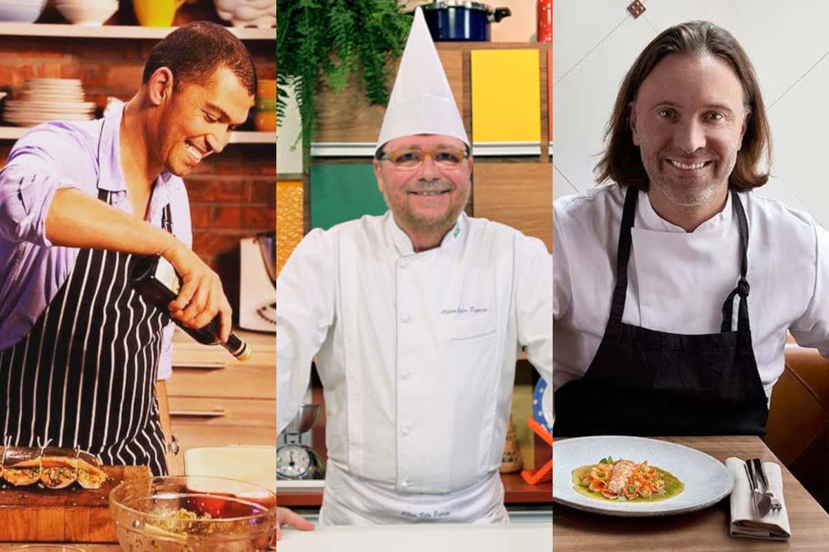 Da sinistra gli chef Riffel, Villa Espejo ed Ekstedt Tre chef di fama internazionale salgono sulla World Cruise di Msc Crociere Da sinistra gli chef Riffel, Villa Espejo ed Ekstedt Tre chef di fama internazionale salgono sulla World Cruise di Msc Crociere